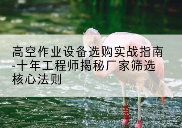 盐津剪叉式升降机厂家-高空作业设备选购实战指南-十年工程师揭秘厂家筛选核心法则